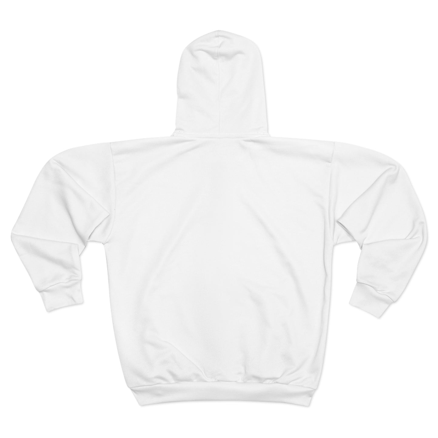 Peace Dove Zip Hoodie — "PEACE" Dove & Laurel Graphic