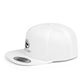 Peace Rescue Dog Flat Bill Snapback Hat — Animal Rescue & Adoption Tribute