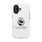 Phone Case — P.E.A.C.E. Logo Magnetic Impact-Resistant Case (Providing Eternal Affection for Canines Everywhere)