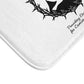 P.E.A.C.E. Canine Memorial Bath Mat – Dog Silhouette & Dove Tribute