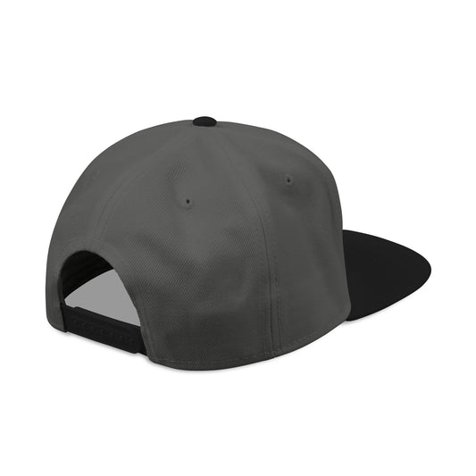 Embroidered Snapback Cap — Minimal Crest Streetwear Hat