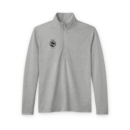 Quarter-Zip Pullover — Minimal Logo Performance Pullover