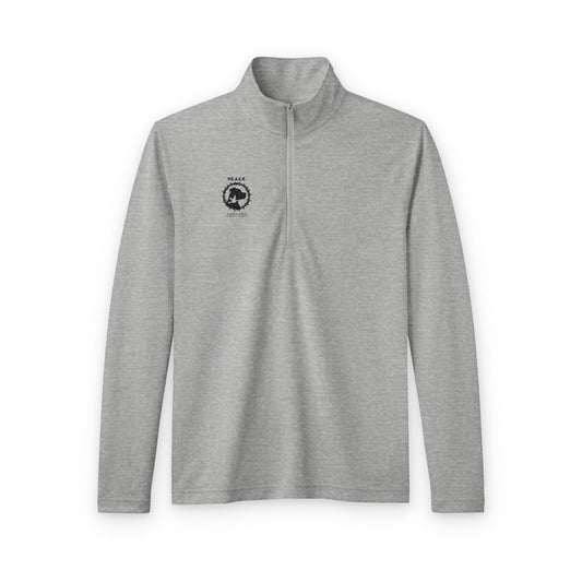 Quarter-Zip Pullover — Minimal Logo Performance Pullover